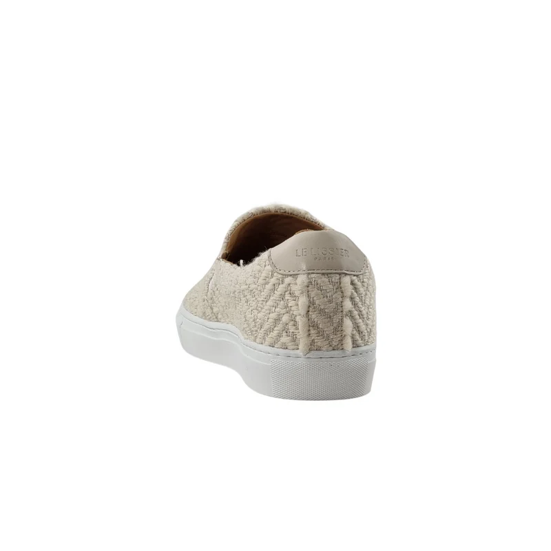 LES SLIP-ON CHEVRONS BEIGES