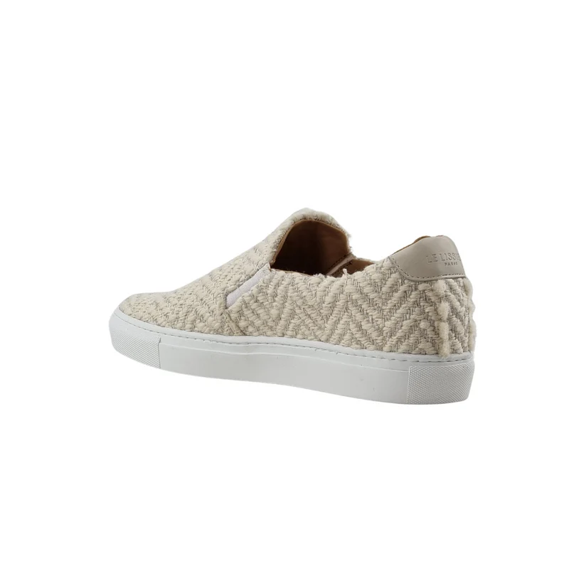 LES SLIP-ON CHEVRONS BEIGES
