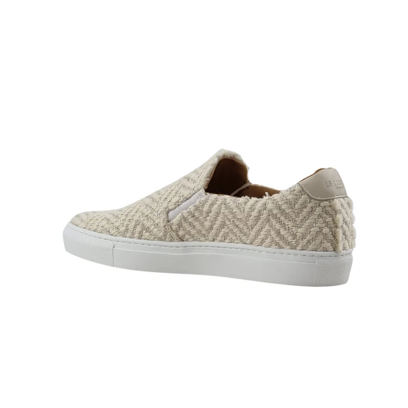 LES SLIP-ON CHEVRONS BEIGES