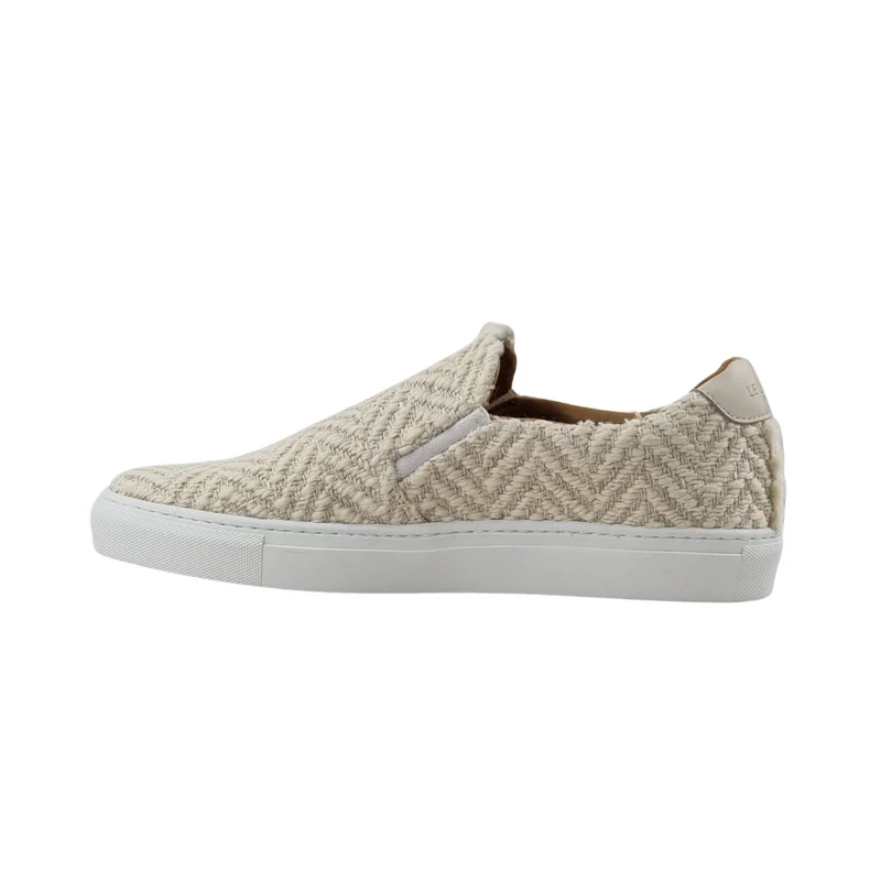 LES SLIP-ON CHEVRONS BEIGES