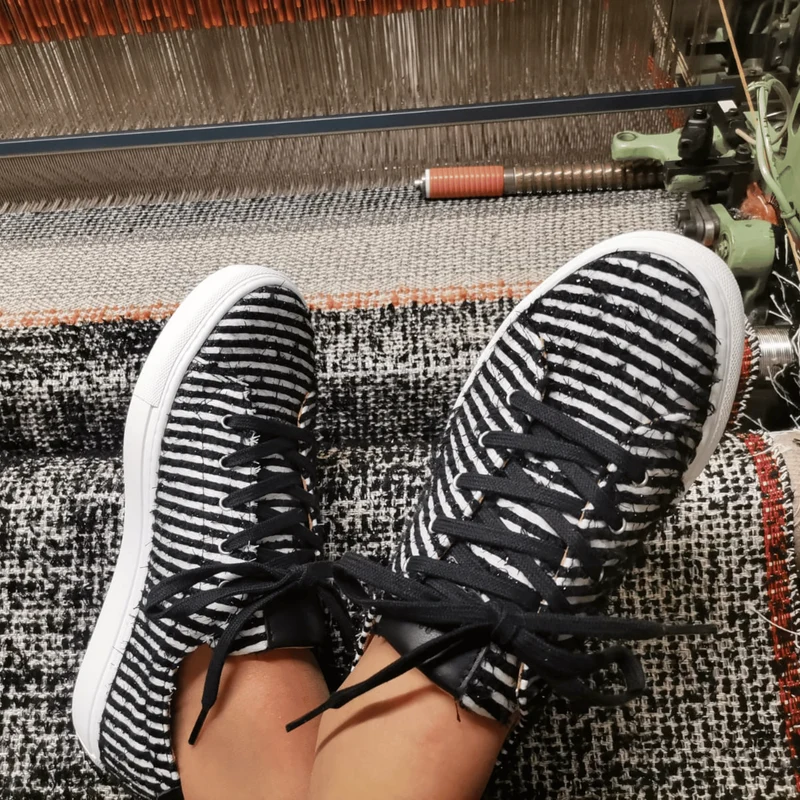 LACETS MARINIÈRE NOIRE