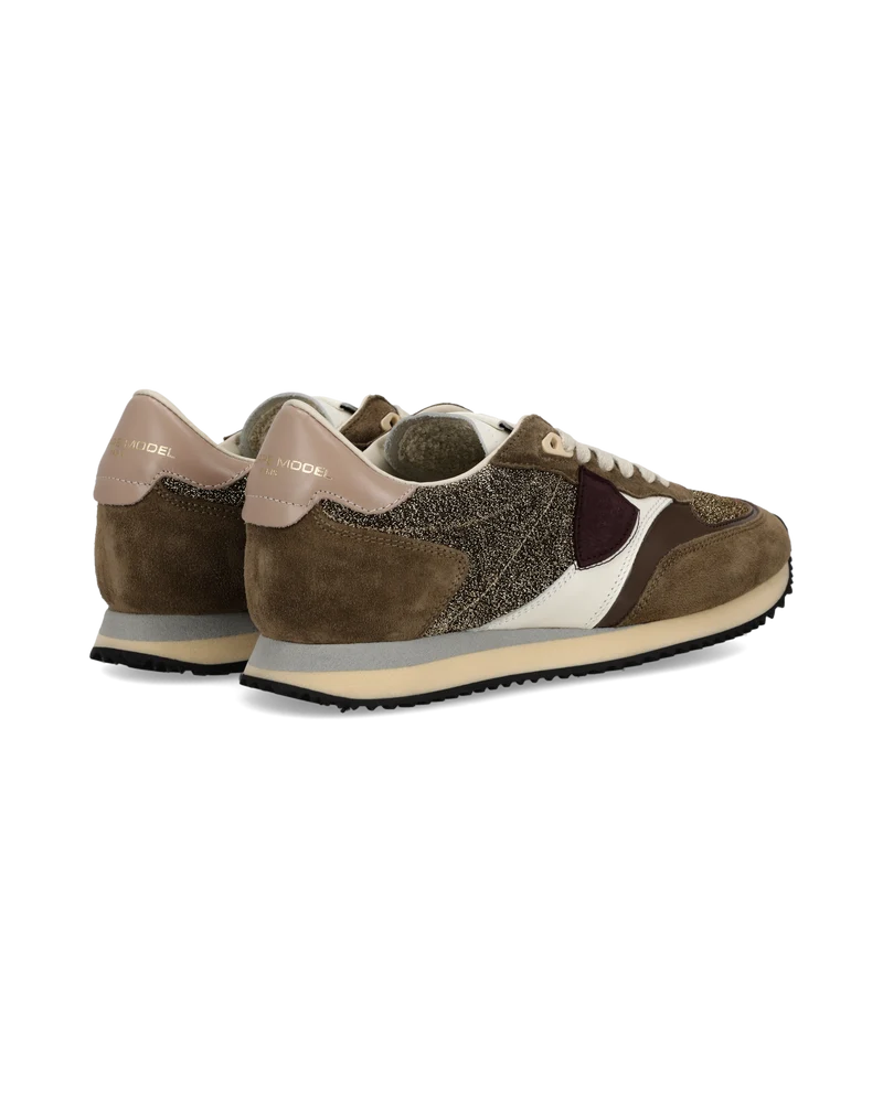 Sneakers Blville Women, Mud Anthracite Gold