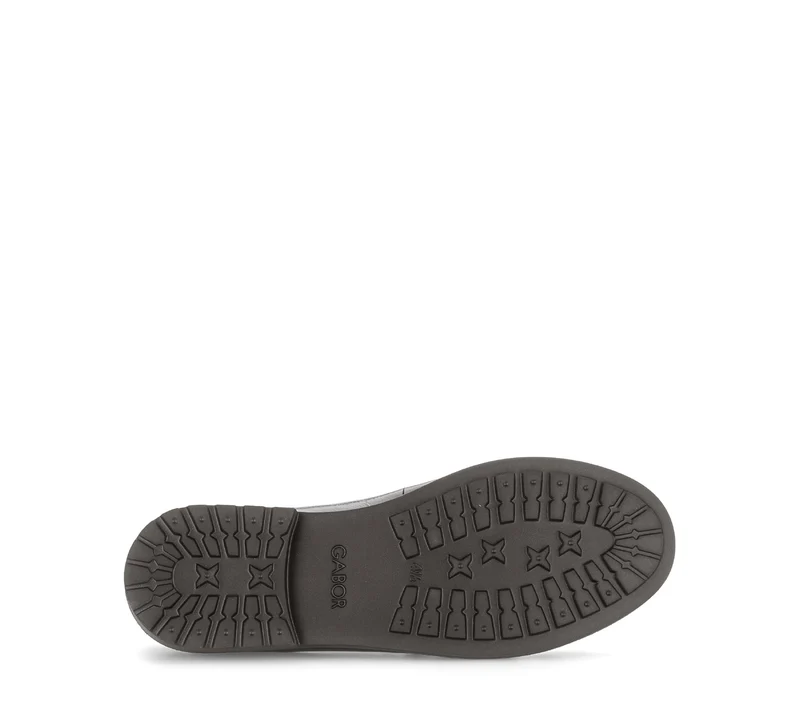 Mocassins noirs en cuir verni