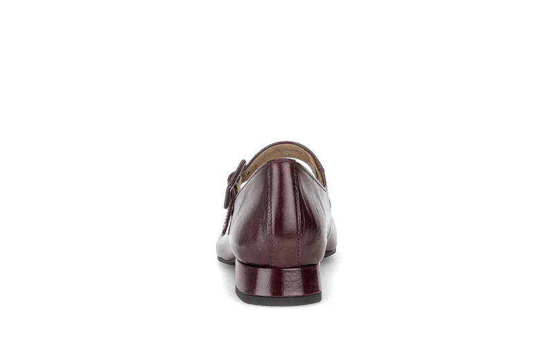 Escarpins rouges en cuir verni