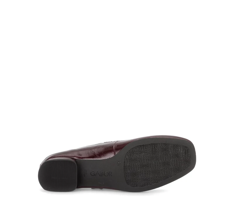 Escarpins rouges en cuir verni