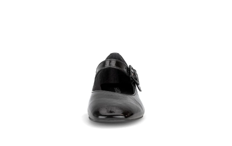Escarpins noirs en cuir verni