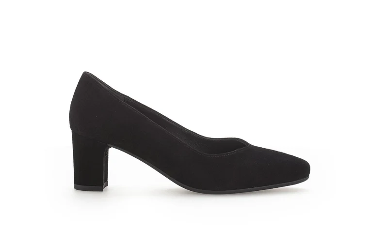 Escarpins noirs en cuir