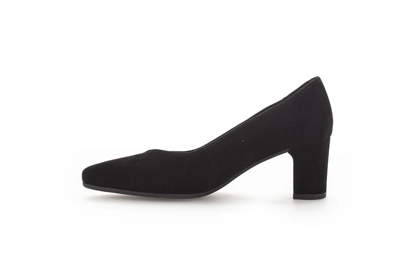 Escarpins noirs en cuir