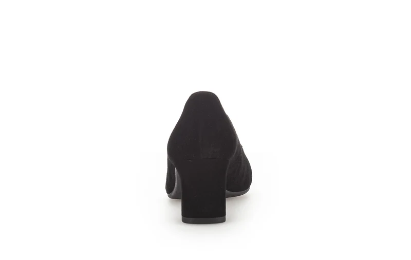 Escarpins noirs en cuir
