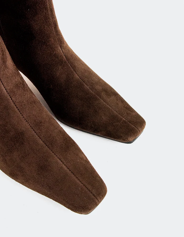Primella Brown Suede
