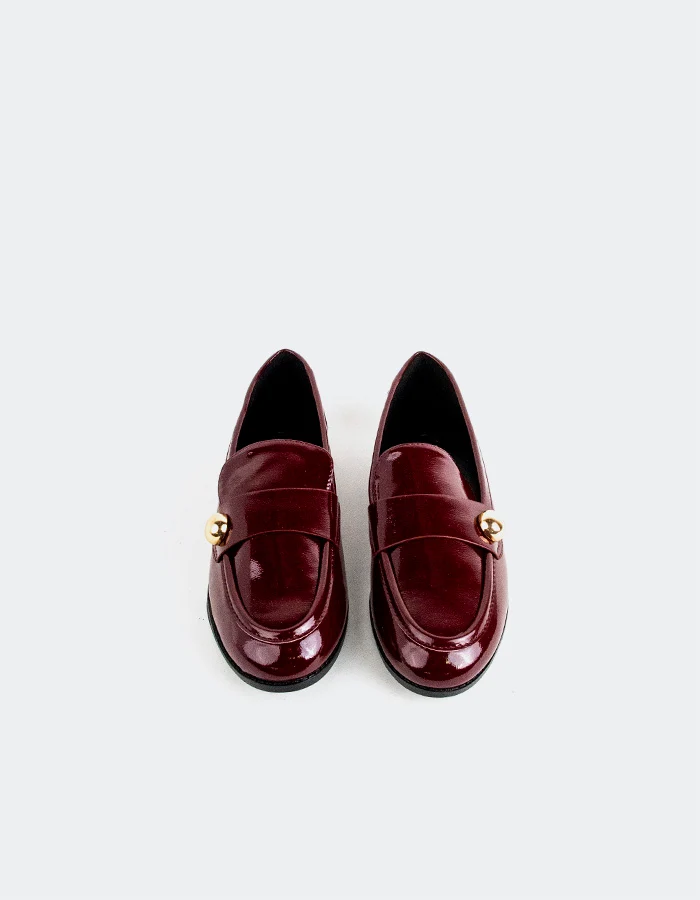 Gamine Burgundy Patent