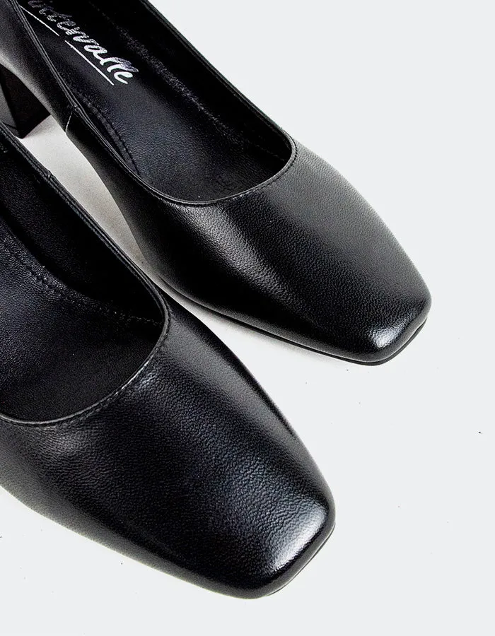 Sephina Black Leather