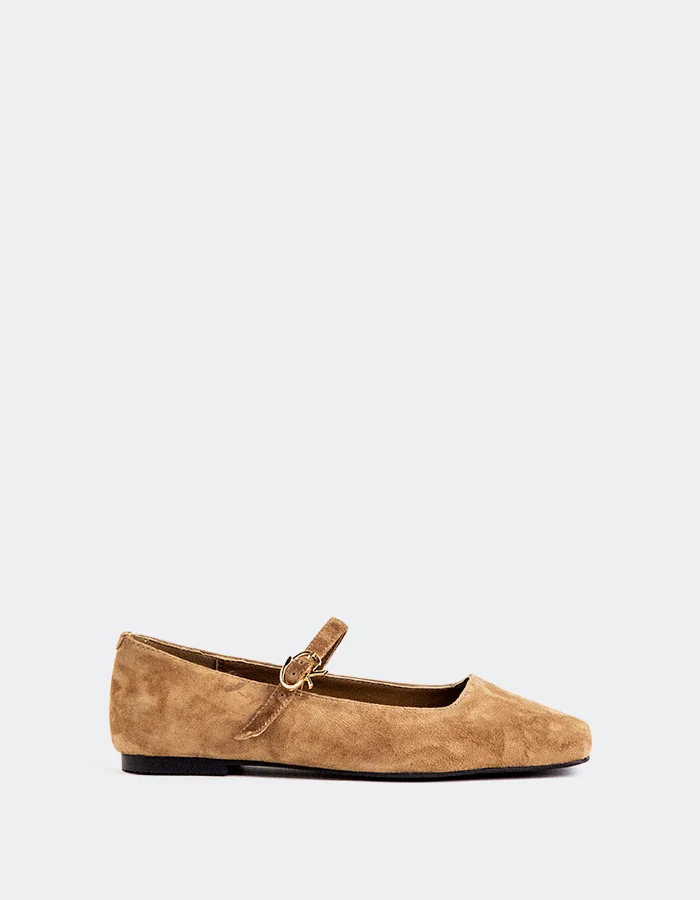 Phylia Taupe Suede