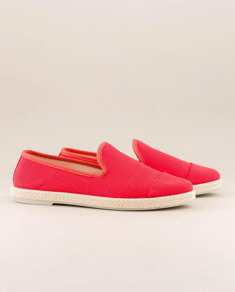 Espadrille femme Cenitz, coton recyclé hibiscus