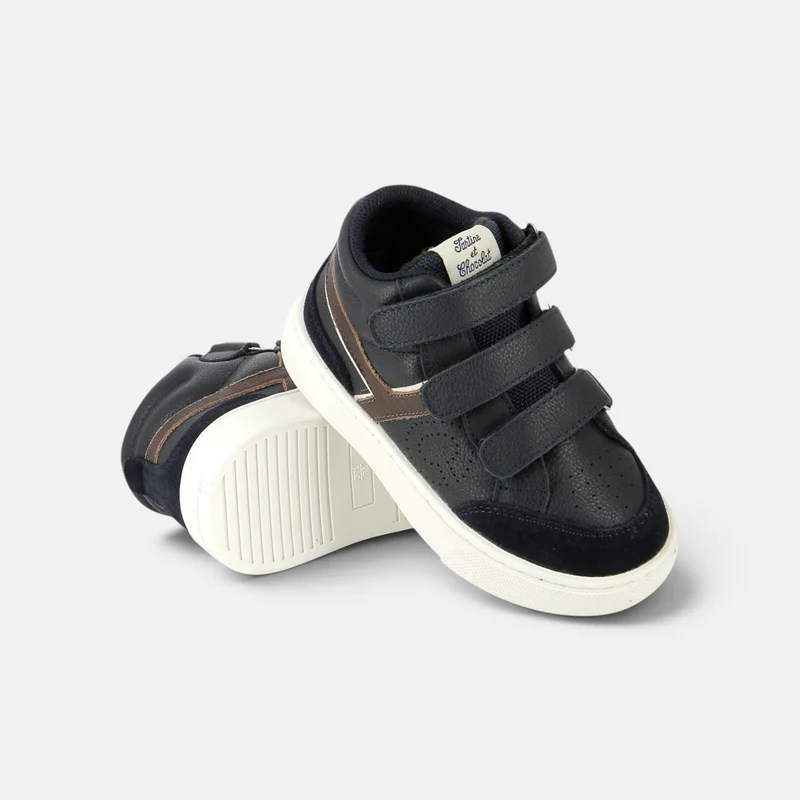 TC 17 HI EASY - VELOURS-NAPPA - BLUE-CHOCOLAT