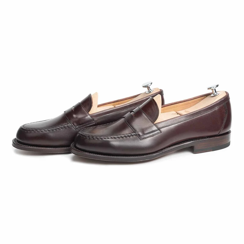 501040 - BURGUNDY HERITAGE SHELL CORDOVAN - E