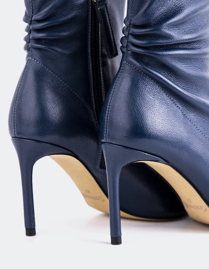 Farron Navy Leather