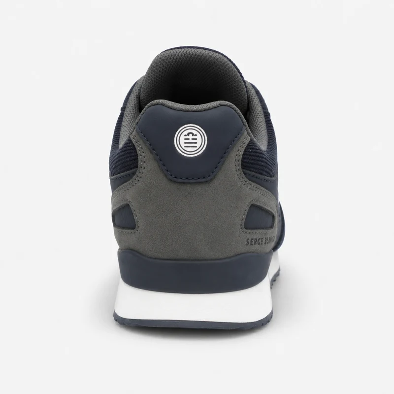 Sneaker Chamonix velours Bleu foncé