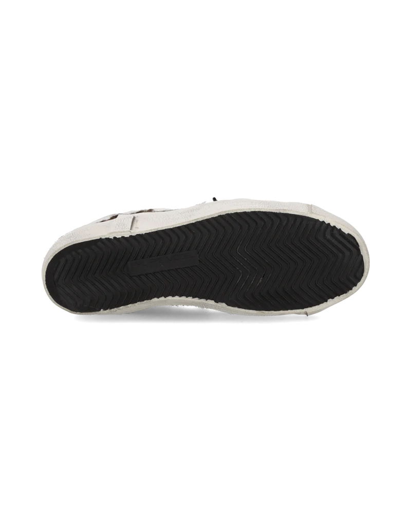 Sneakers Prsx Women, White Brown Animal-Print