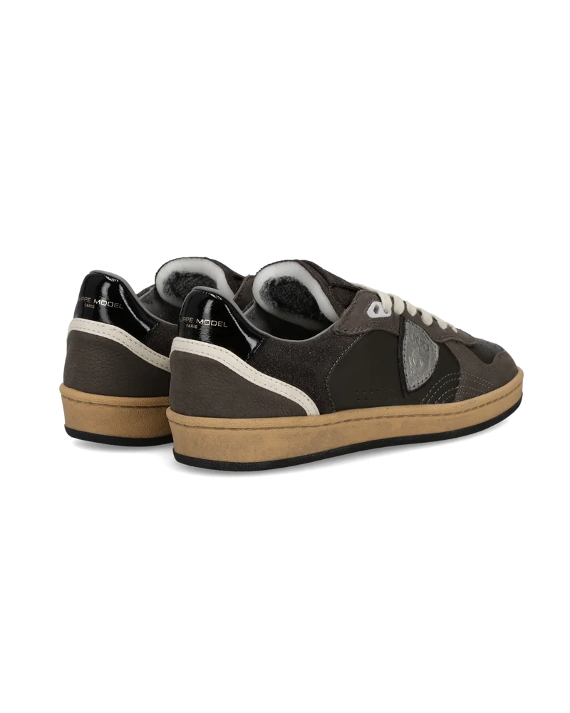 Sneakers Pgal Women, Brown Black Silver