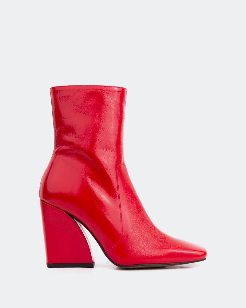 Nazaire Red Leather