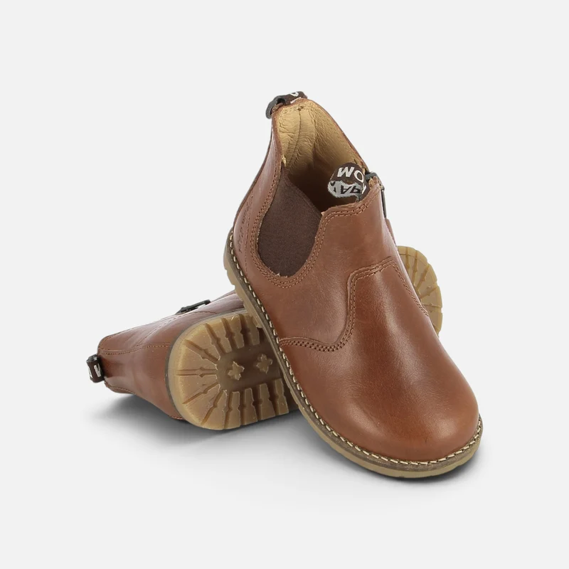 BOB ZIP BOOTS - SPALL - CUOIO