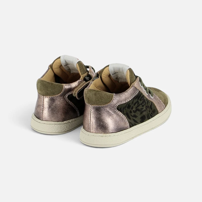 MOUSSE ZIP TOP - VELOURS-SAVANA - TRUFFLE-KAKI