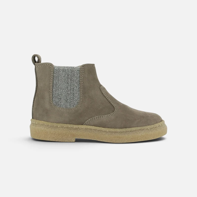 TRIX JOD ZIP - NUBUCK GRAINE - MARRON