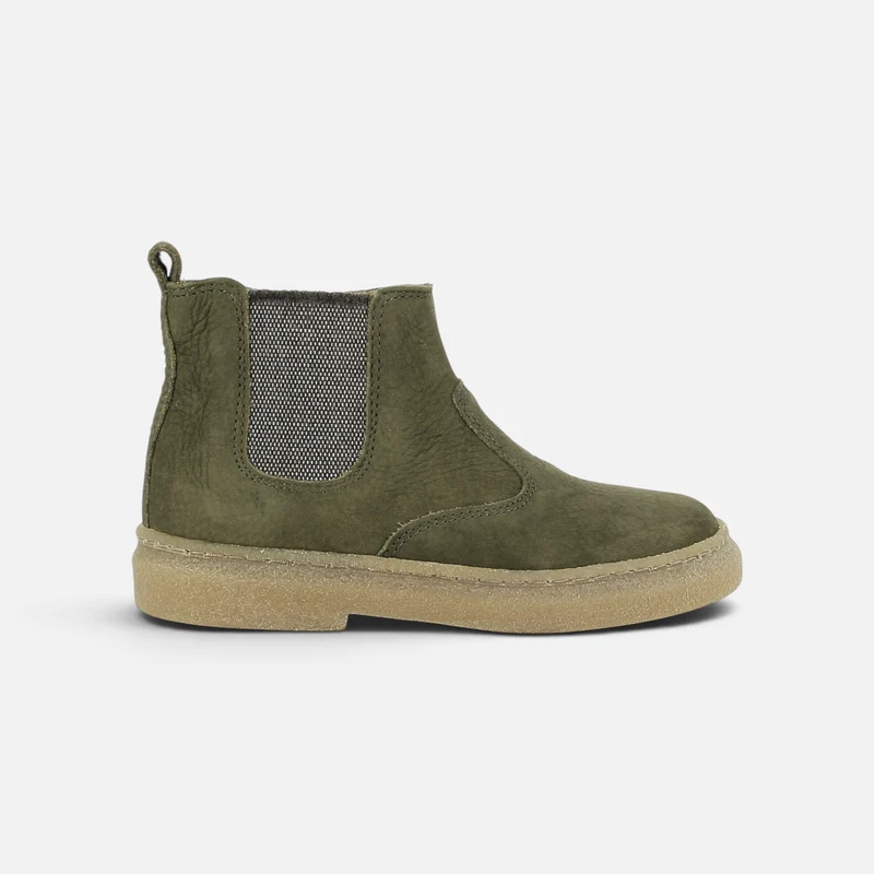 TRIX JOD ZIP - NUBUCK GRAINE - KAKI