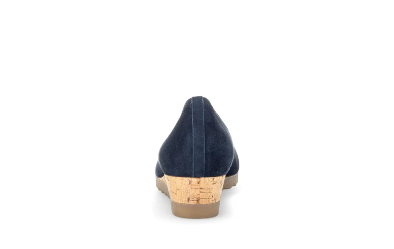 Ballerines bleues en daim