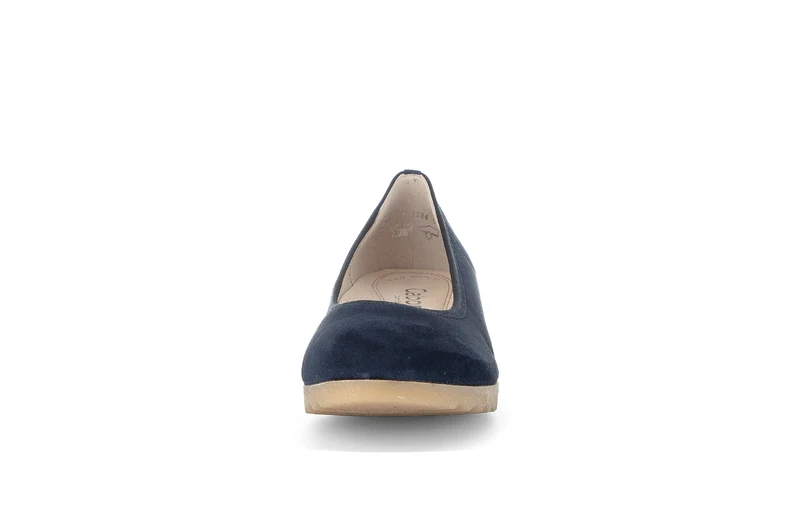 Ballerines bleues en daim