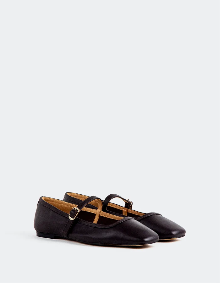 Auguste Chocolate Leather