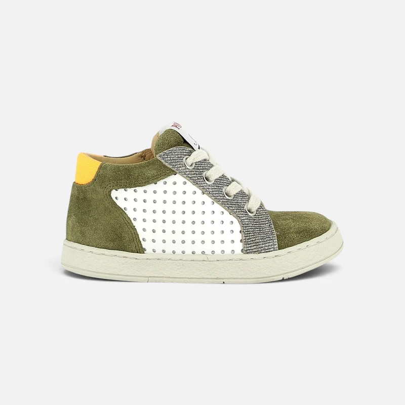 MOUSSE LACE PERFO - VEL-CARPENTER - OLIVE-OFF WHITE