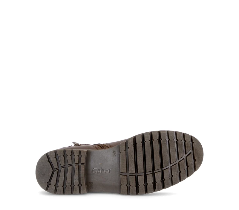 Bottines Chelsea cognac en cuir lisse