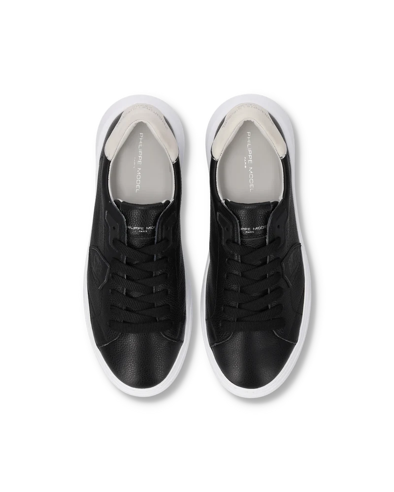 Sneakers Temple Men, Black Milk