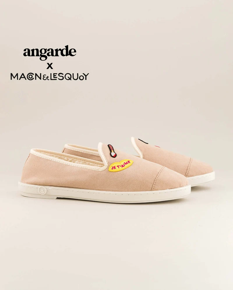 Chausson femme Bruson, collab' x Macon & Lesquoy
