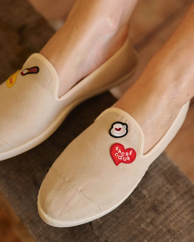 Chausson femme Bruson, collab' x Macon & Lesquoy