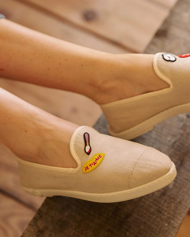 Chausson femme Bruson, collab' x Macon & Lesquoy