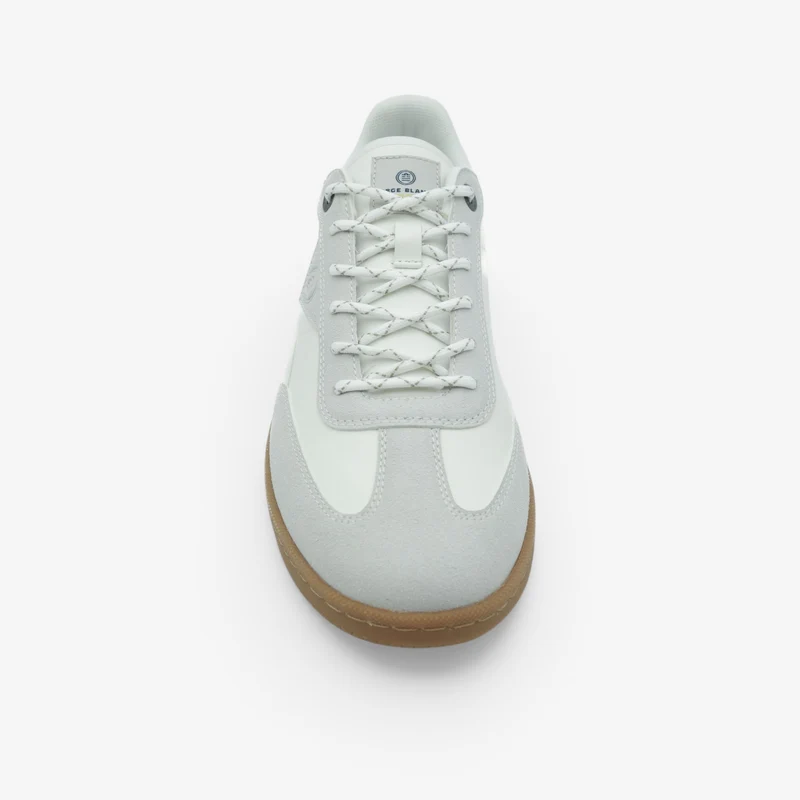 Sneakers bi-matière blanches London