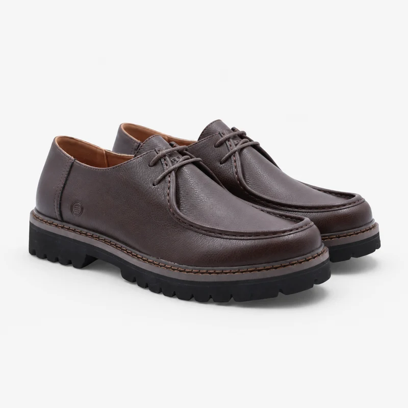 Derbies imperméables marron Auckland