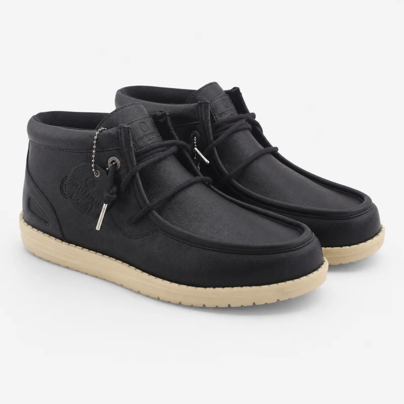 Boots imperméables noires Saint Martin