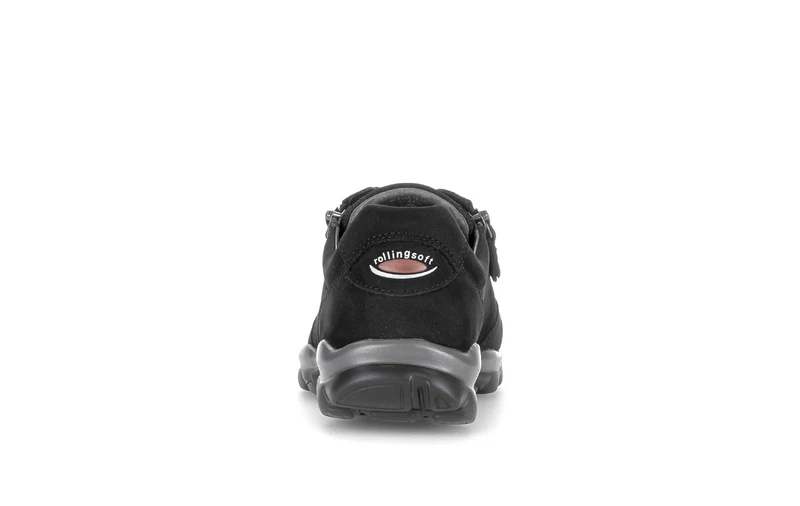 Baskets noires en cuir nubuck