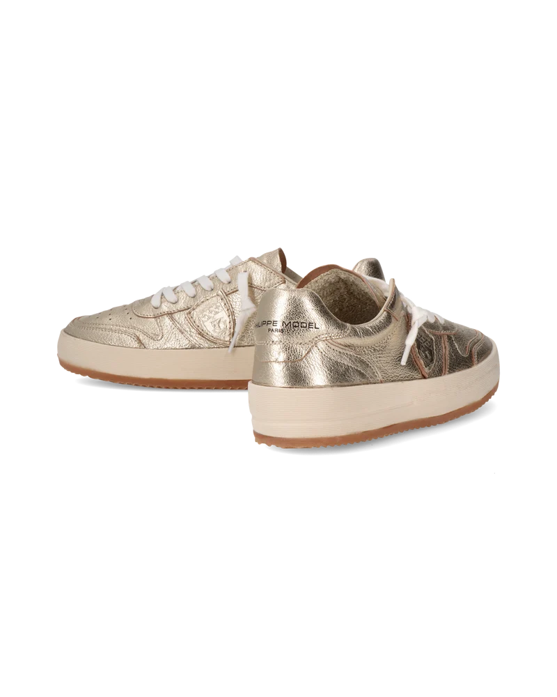 Sneakers Nice Tennis Women, Gold