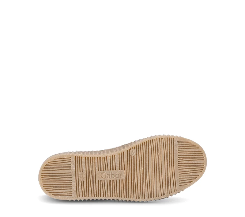 Baskets montantes cognac en cuir lisse