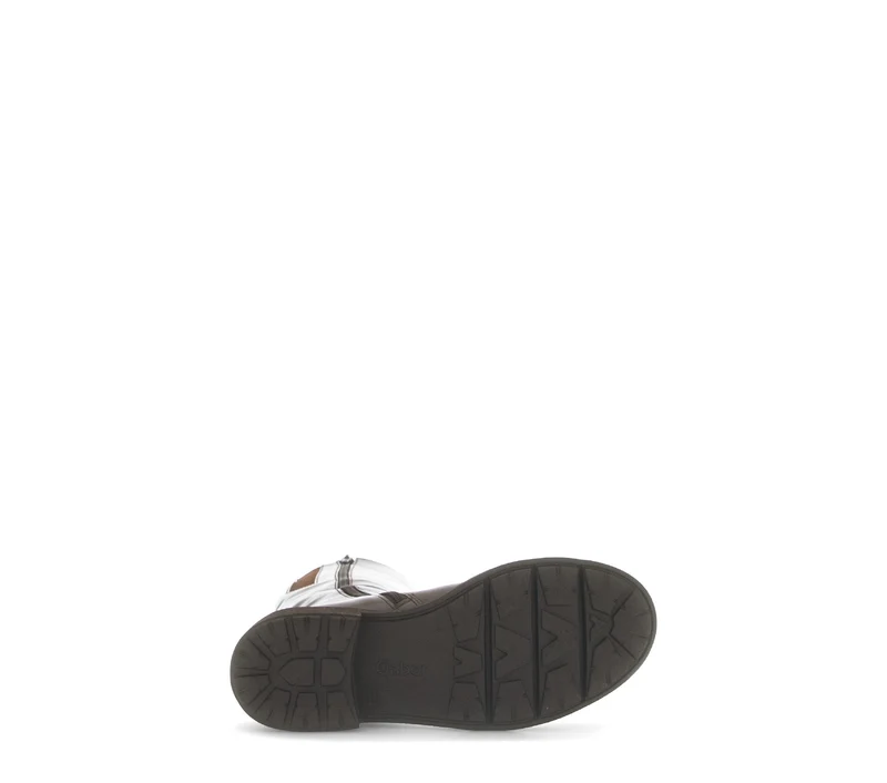 Bottes cognac en cuir lisse