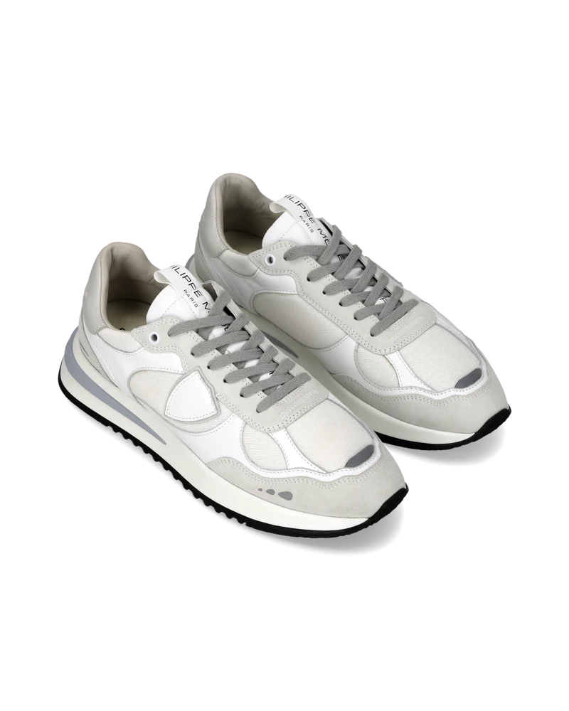 Sneaker Olympique Men, White Grey