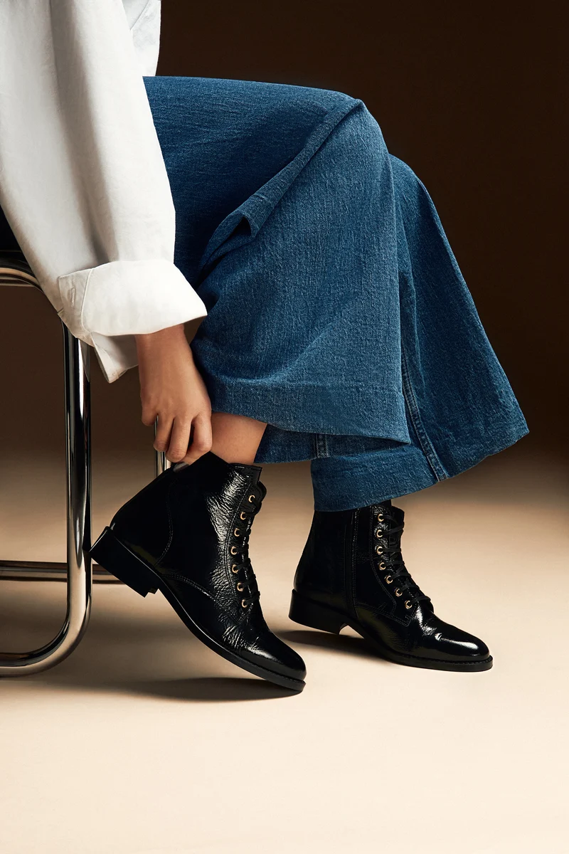 Bottines plates FIBI