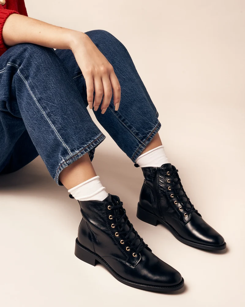 Bottines plates FIBI