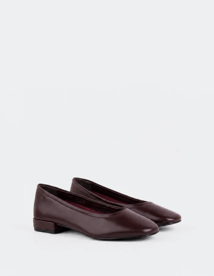 Doree Burgundy Leather