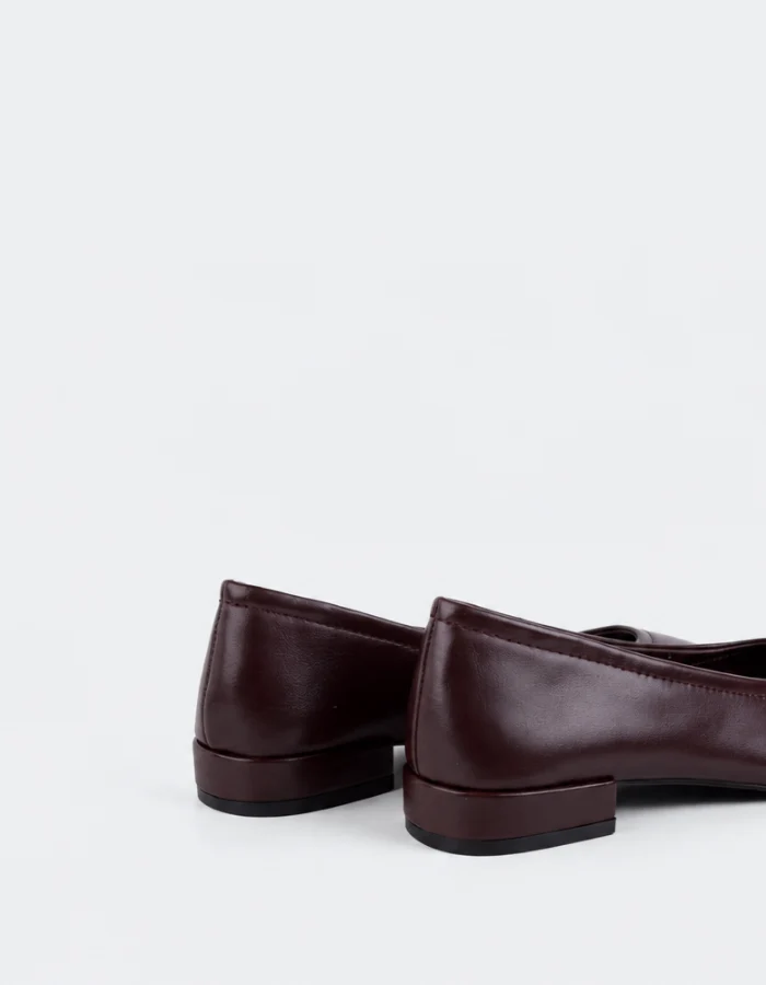 Doree Burgundy Leather
